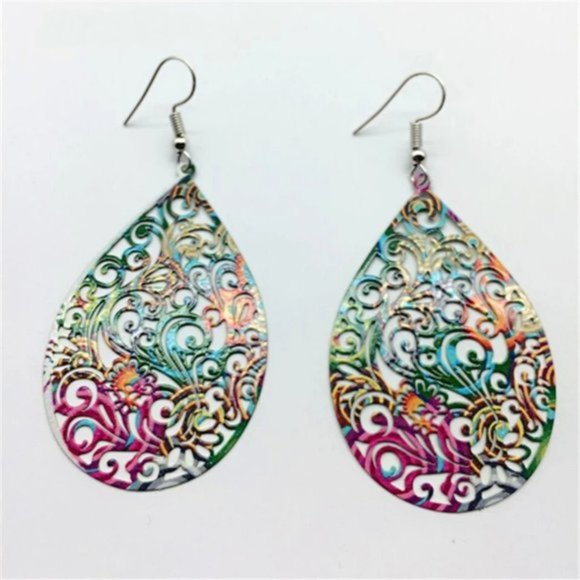 One Blessed Nana Jewelry - NWT *BOUTIQUE*  COLORFUL FASHION EARRINGS